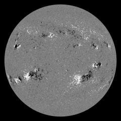 Image of Sun's magnetic field