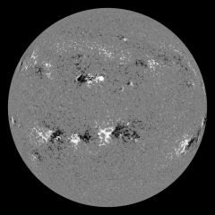 Image of Sun's magnetic field