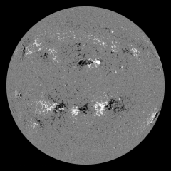 Image of Sun's magnetic field