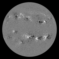 Image of Sun's magnetic field