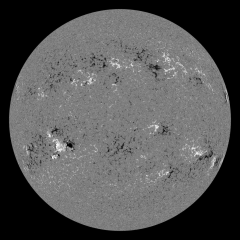 Image of Sun's magnetic field