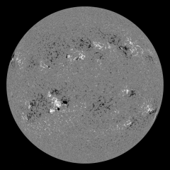 Image of Sun's magnetic field