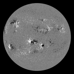 Image of Sun's magnetic field