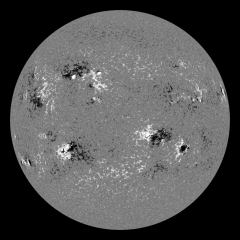 Image of Sun's magnetic field