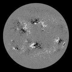 Image of Sun's magnetic field