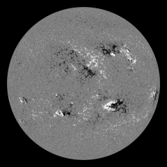 Image of Sun's magnetic field