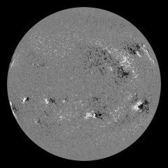 Image of Sun's magnetic field