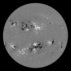 Image of Sun's magnetic field