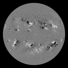 Image of Sun's magnetic field