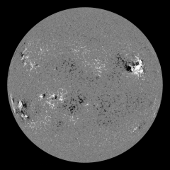 Image of Sun's magnetic field