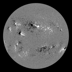 Image of Sun's magnetic field