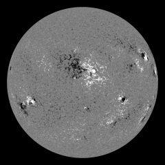 Image of Sun's magnetic field