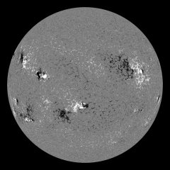 Image of Sun's magnetic field