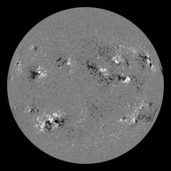 Image of Sun's magnetic field