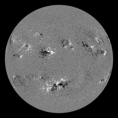 Image of Sun's magnetic field