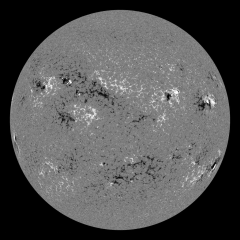 Image of Sun's magnetic field