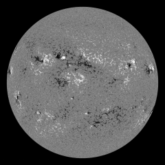 Image of Sun's magnetic field