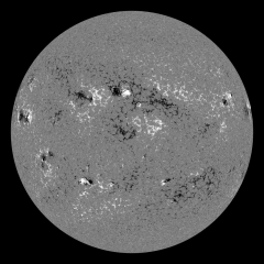 Image of Sun's magnetic field