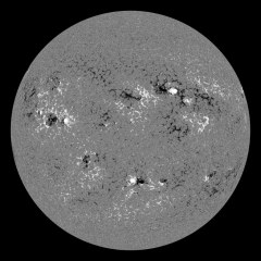 Image of Sun's magnetic field