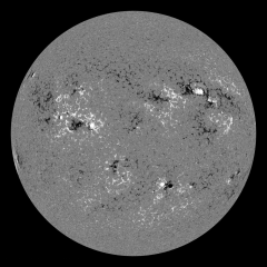 Image of Sun's magnetic field