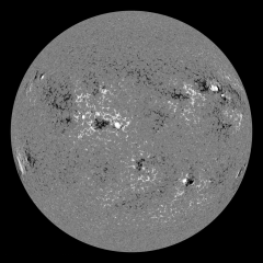 Image of Sun's magnetic field