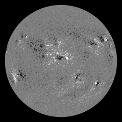 Image of Sun's magnetic field