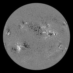 Image of Sun's magnetic field