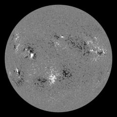 Image of Sun's magnetic field