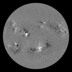 Image of Sun's magnetic field