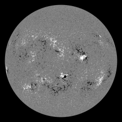 Image of Sun's magnetic field