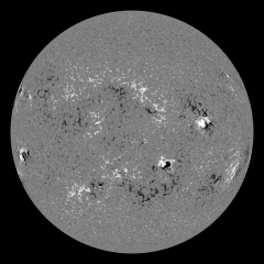 Image of Sun's magnetic field