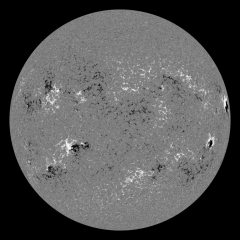 Image of Sun's magnetic field