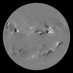 Image of Sun's magnetic field