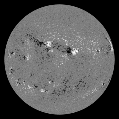 Image of Sun's magnetic field