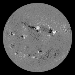 Image of Sun's magnetic field