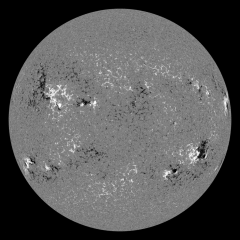 Image of Sun's magnetic field