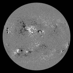 Image of Sun's magnetic field