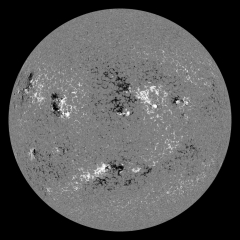 Image of Sun's magnetic field