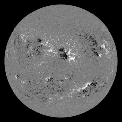 Image of Sun's magnetic field