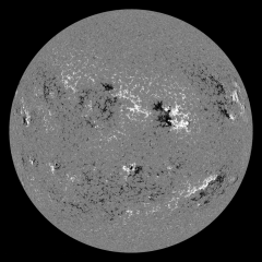 Image of Sun's magnetic field