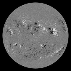 Image of Sun's magnetic field