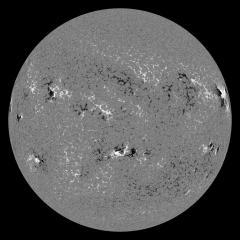 Image of Sun's magnetic field