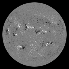 Image of Sun's magnetic field