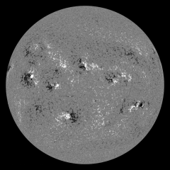 Image of Sun's magnetic field