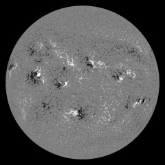 Image of Sun's magnetic field