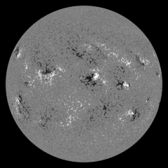 Image of Sun's magnetic field