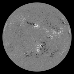 Image of Sun's magnetic field