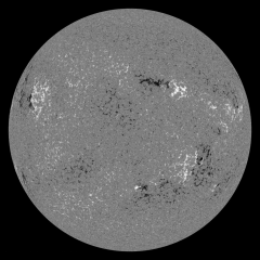 Image of Sun's magnetic field