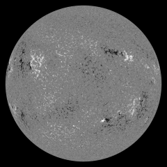 Image of Sun's magnetic field