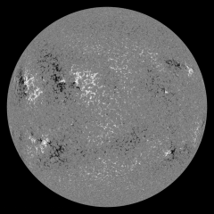 Image of Sun's magnetic field